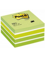 Αυτοκόλλητες σημειώσεις  Post-it - Green, 7.6 x 7.6 cm, 450 φύλλα -1