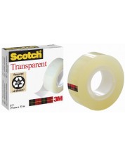 Κολλητική ταινία Scotch - Transparent,19 mm x 33 m -1