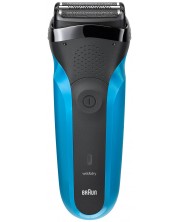 Ξυριστική μηχανή Braun - Series 3 Shave&Style 310 BT, 1 κεφάλί, μαύρο/μπλε -1