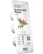 Σπόροι Click and Grow - Κόκκινη πιπεριά τσίλι, 3 ανταλλακτικά -1