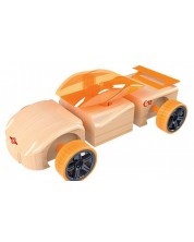 Συναρμολογημένο ξύλινο αυτοκίνητο Play Monster Automoblox - Mini C12 Cipher -1