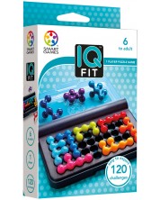 Παιδικό παιχνίδι λογικής Smart Games Pocket IQ - IQ Fit -1