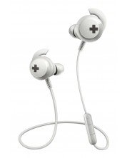 Ασύρματα ακουστικά Philips Bass+ - SHB4305WT, λευκά -1