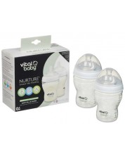 Μπιμπερό Vital Baby - Anti-Colic, 240 ml, 0+ μηνών, 2 τεμάχια -1