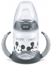 Κύπελλο Nuk - Mickey, TC, με ακροφύσιο χυμού,150 ml, grey -1