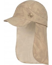 Καπέλο BUFF - Pack Sahara Cap, μέγεθος S/M, καφέ -1