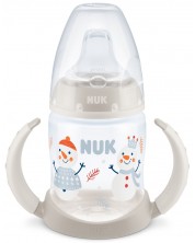 Μπιμπερό για χυμό Nuk First Choice - Snow, 150 ml, μπεζ -1