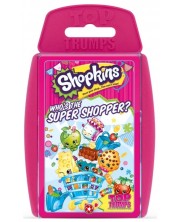 Παιχνίδι με κάρτες Top Trumps - Shopkins Super Shopper -1