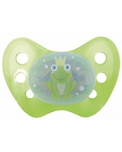 Πιπίλα σιλικόνης  Baby Nova - Dentistar ,Βάτραχος,  μέγεθος 2, χωρίς κρίκο  -1