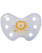 Πιπίλα σιλικόνης Baby Nova - Dentistar, 6-14 μ, λιοντάρι