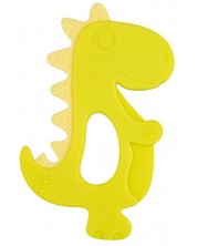 Μασητικό  Οδοντοφυΐας σιλικόνης Canpol - Dinosaur,κίτρινο -1