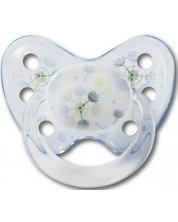 Πιπίλα σιλικόνης με δαχτυλίδι Baby-Nova - Dentistar Art, μέγεθος 2, μπλε -1