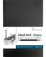 Βιβλίο σκίτσων Hahnemuhle Sketch Book - A5, δερμάτινο κάλυμμα, 64 φύλλα -1