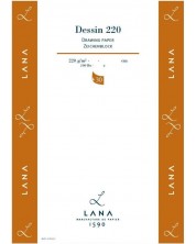 Βιβλίο σκίτσων με σπιράλ Lana Dessin - A3, 30 φύλλα -1