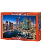 Παζλ Castorland 1500 κομμάτια - Οι ουρανοξύστες του Ντουμπάι 