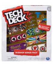 Σετ skateboard δακτύλων Spin Master - Tech Deck, The Heart supply, 6 τεμάχια