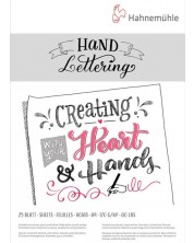 Βιβλίο σκίτσων Hahnemuhle Hand Lettering - A4, 25 φύλλα -1