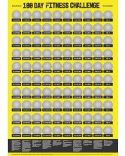 Αφίσα Scratch:100 ημέρες προκλήσεις γυμναστικής