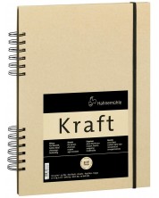 Βιβλίο σκίτσων με σπιράλ Hahnemuhle Kraft - A5, 80 φύλλα -1