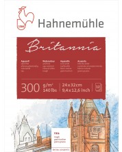 Βιβλίο σκίτσων Hahnemuhle Britania - 24 x 32 cm, χοντρό χαρτί, 12 φύλλα