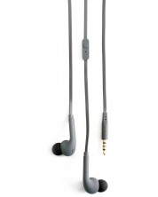 Ακουστικά με μικρόφωνο Boompods - Bassline, γκρι -1