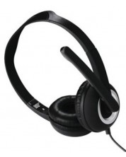 Ακουστικά με μικρόφωνο T'nB - HS300, μαύρα -1