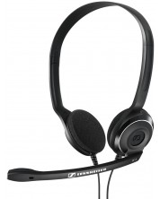 Ακουστικά με μικρόφωνο Sennheiser - PC 8 USB, μαύρα