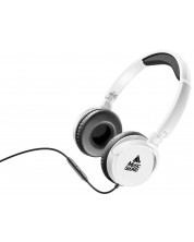 Ακουστικά με μικρόφωνο Cellularline - Music Sound 8863, άσπρα -1