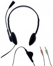 Ακουστικά με μικρόφωνο TNB - CSM-620, μαύρα