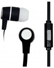 Ακουστικά με μικρόφωνο Vakoss - SK-214K, μαύρα -1