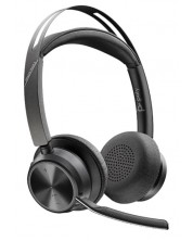 Ακουστικά με μικρόφωνο Poly - Voyager Focus 2, USB-C, μαύρο -1