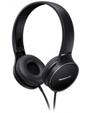 Ακουστικά με μικρόφωνο Panasonic - RP-HF300ME-K, μαύρα -1