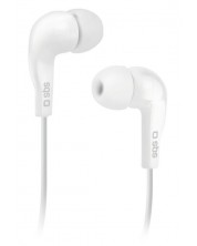Ακουστικά με μικρόφωνο SBS - Mix 10, λευκό -1