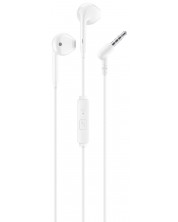 Ακουστικά με μικρόφωνο Cellularline - Altec Lansing 3.5 mm, λευκό