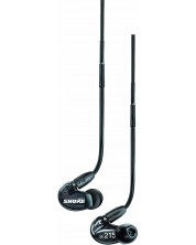 Ακουστικά Shure - SE215 Pro, μαύρα -1