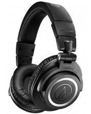Ακουστικά με μικρόφωνο Audio-Technica - ATH-M50xBT2, μαύρα -1