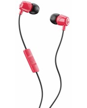 Ακουστικά με μικρόφωνο Skullcandy - JIB, κόκκινα/μαύρα -1