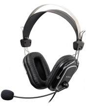 Ακουστικά με μικρόφωνο  A4tech - HS-50, μαύρα -1