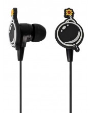 Ακουστικά με μικρόφωνο i-Total - URBAN, μαύρα 