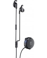Ασύρματα ακουστικά με μικρόφωνο Skullcandy - Vert Clip, μαύρα