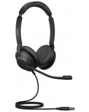 Ακουστικά με μικρόφωνο Jabra - Evolve2 30 UC Stereo USB, μαύρα -1