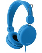 Ακουστικά με μικρόφωνο Maxell - HP Spectrum, μπλε -1