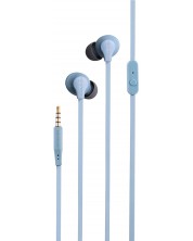 Ακουστικά με μικρόφωνο Boompods - Sportline, μπλε