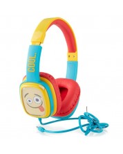 Παιδικά ακουστικά Emoji - Flip n Switch, πολύχρωμα