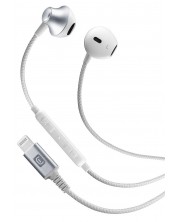 Ακουστικά με μικρόφωνο Cellularline - Stunt, λευκά -1