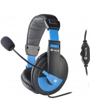 Ακουστικά με μικρόφωνο NGS - MSX9 PRO, μπλε -1