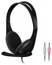 Ακουστικά με μικρόφωνο A4tech - HS-9, μαύρο -1
