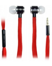 Ακουστικά με μικρόφωνο Vakoss - SK-251K, κόκκινα