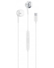Ακουστικά με μικρόφωνο Cellularline - Altec Lansing USB-C, λευκό -1