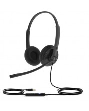 Ακουστικά με μικρόφωνο Yealink - UH34 Lite, MS, USB-A, μαύρα
